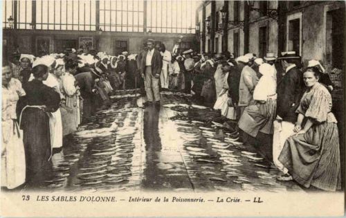 LEs Sables D Olonne - Interieur de la Poissonnerie