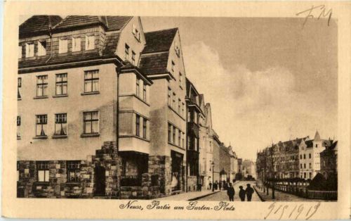 Neuss - Partie an Garten Platz