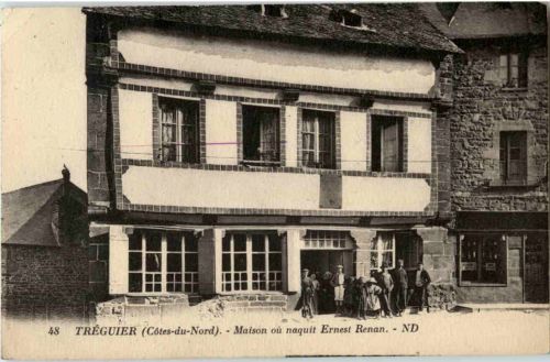 Treguier - Maison ou naquit Ernest Renan
