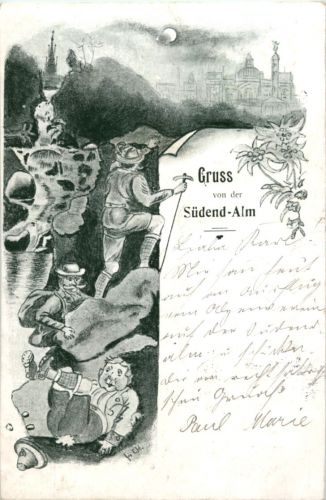 Südende - Gruss von der Südend Alm
