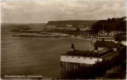Sassnitz auf Rügen - Hafenanlagen