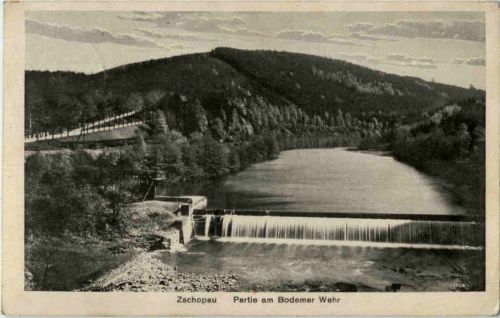 Zschopau - Partie am Bodemer Wehr