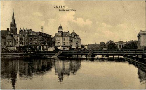 Guben - Partie am Wehr