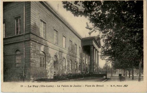 Le Puy - Le Palais de Justice