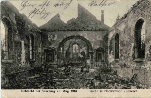 Schlcht bei Saarburg 1914