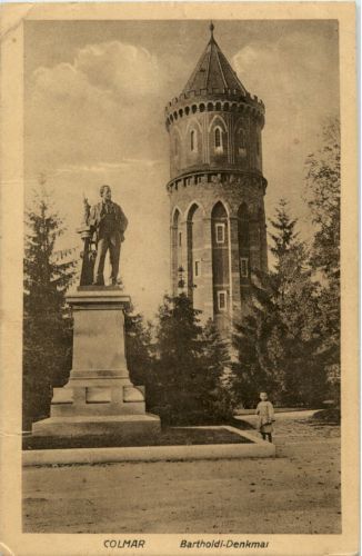 Colmar - Bartholdi - Denkmal