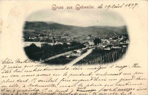 Gruss aus Guebwiller - Gebweiler