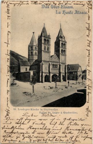 Guebwiller - Gebweiler - St. Leodegne Kirche