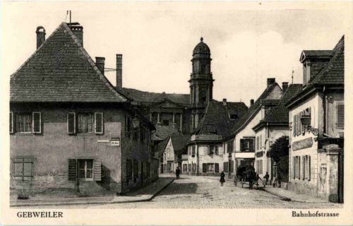 Guebwiller - Gebweiler - Bahnhofstrasse