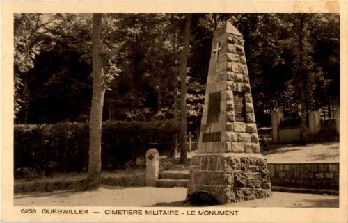 Guebwiller - Gebweiler - Cimetiere Militaire