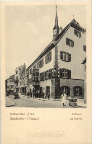 Guebwiller - Gebweiler - Rathaus