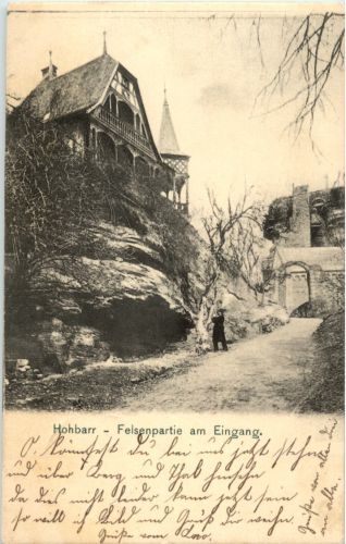Hohbarr - Felsenpartie am Eingang