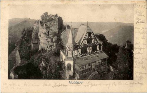 Hohbarr - Felsenpartie am Eingang
