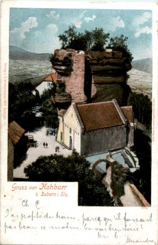 Hohbarr - Felsenpartie am Eingang