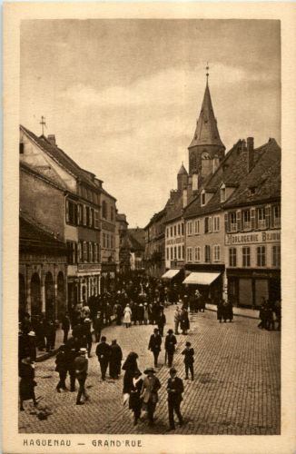 Hagenau - Grande rue