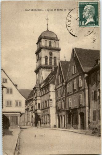 Kaysersberg - Eglise et Hotel Ville