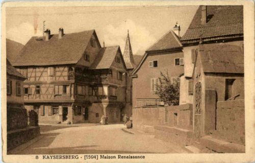 Kaysersberg - Maison Renaissance