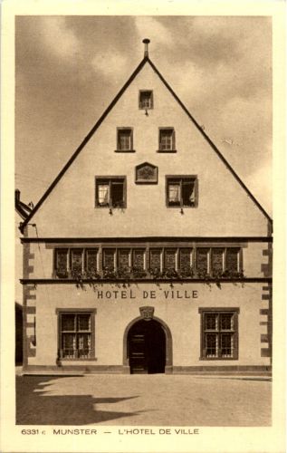 Munster - Hotel de Ville