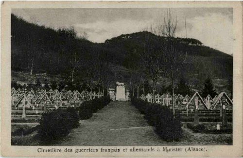 Munster - Cimetiere des guerriers francais