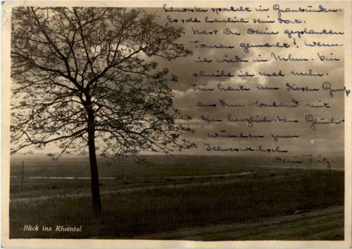 Blick in Rheintal