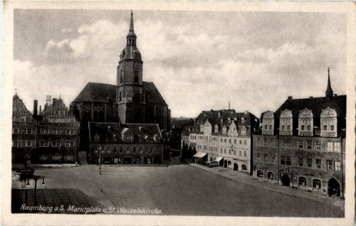 Naumburg a. S. Marktplatz