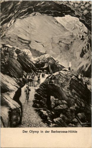 Der Olymp in der Barbarossa Höhle