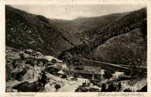Schwarzatal - Schieferbrüche