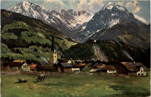 Fischen, Allgäu, m. Schöllangerburg