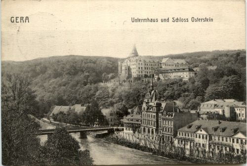 Gera, Untermhaus und Schloss Osterstein