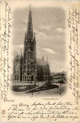 Gera, Grüsse, Johanniskirche