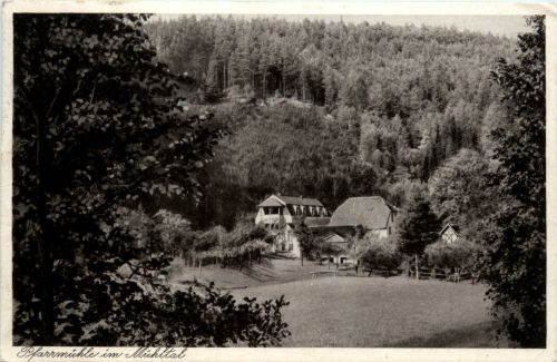 Pfarrmühle im Mühltal, Eisenberg-Klosterlausnitz