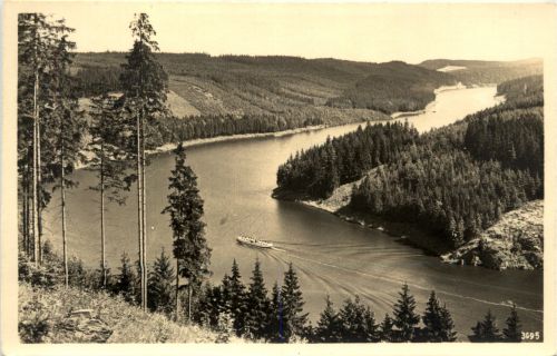 Die Saaletalsperre, Am Stausee