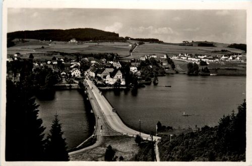 Die Saaletalsperre, Saalburg, Am Stausee