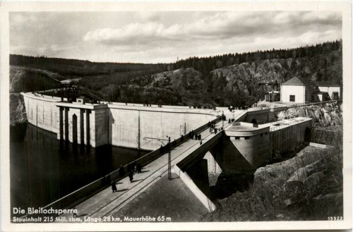 Die Bleilochsperre