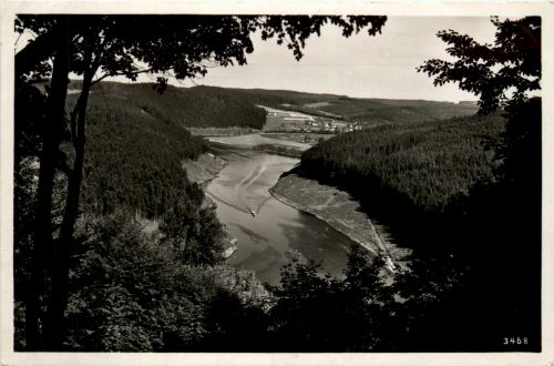 Die Saaletalsperre, Am Stausee, Am Heinrichstein