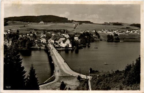 Die Saaletalsperre, Am Stausee, Saalburg