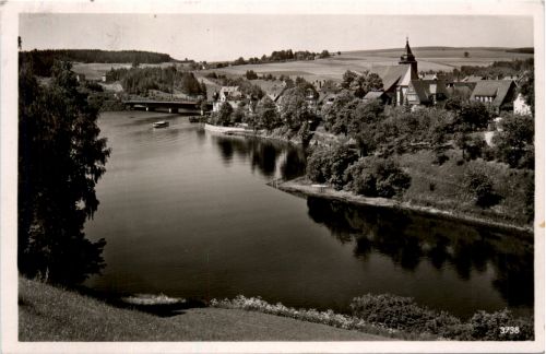 Saalburg, Blick aus dem Hintergrund