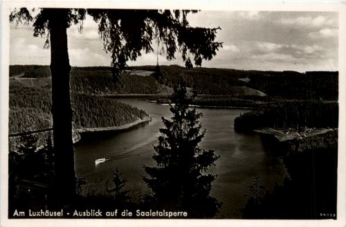 Die Saaletalsperre, Ausblick am Luxhäusel