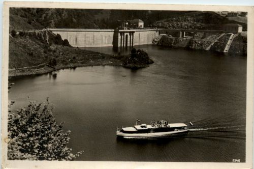 Die Saaletalsperre,