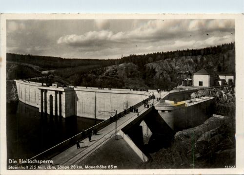 Die Bleilochsperre
