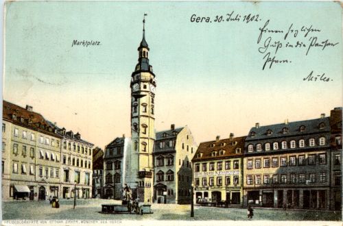 Gera, Marktplatz