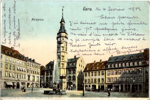 Gera, Marktplatz