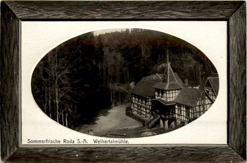 Stadtroda, Weihertalmühle