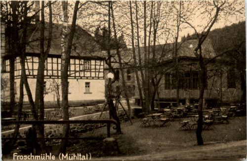 Froschmühle im Mühltal - Eisenberg Klostrlausnitz