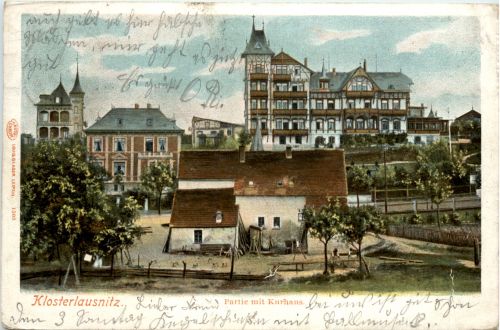 Bad Klosterlausnitz, Partie am Kurhaus