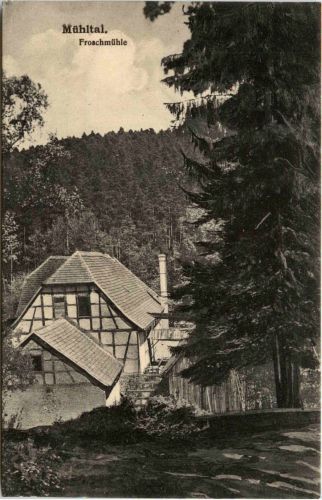 Froschmühle im Mühltal - Eisenberg