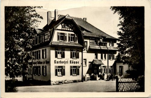 Bad Klosterlausnitz, Waldhaus Zur Köppe