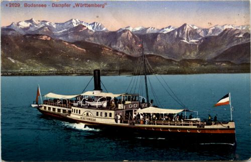 Bodensee, Dampfer Württemberg