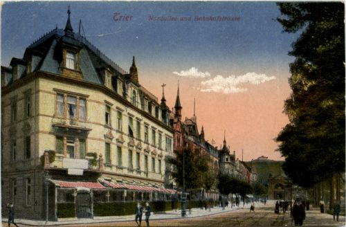 Trier, Nordallee und Bahnhofstrasse