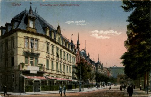Trier, Nordallee und Bahnhofstrasse